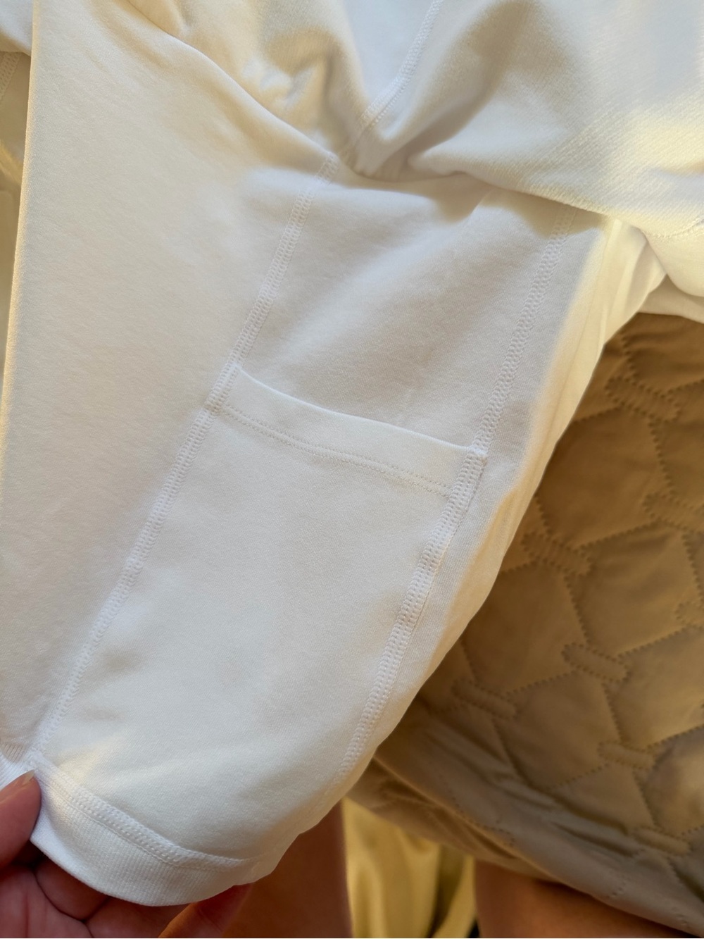 Fabletics White Ribbed Tennis Set XL | EUC - Picture 6 of 7
